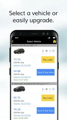 Hertz RentACar android App screenshot 6