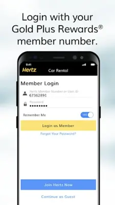 Hertz RentACar android App screenshot 7